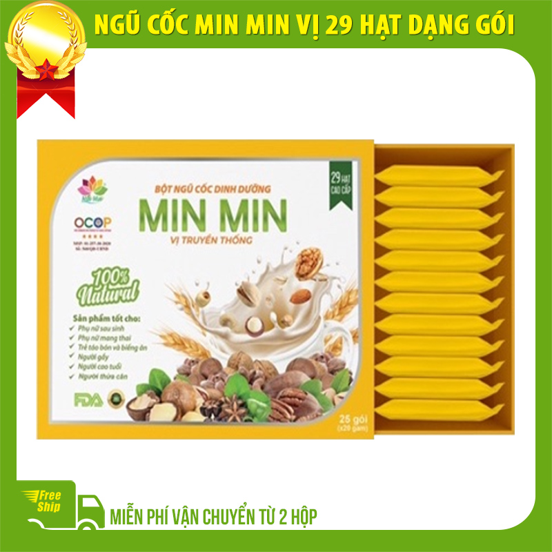 Ngũ Cốc Min Min 29 hạt Dành Cho Mẹ Bầu 